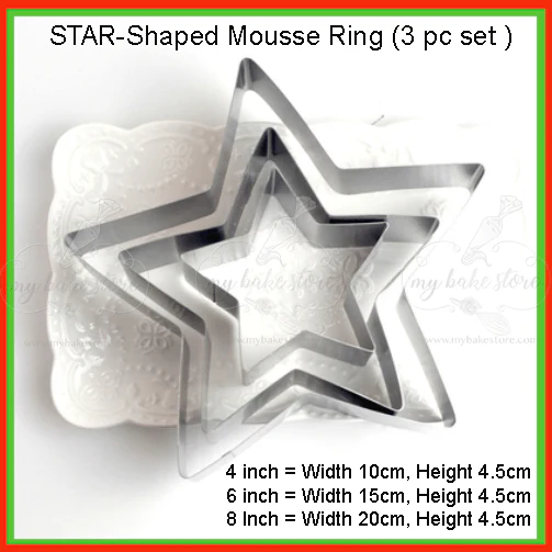 Christmas Star Shaped Mold Cookie Cutter Stainless Steel - Image 3
