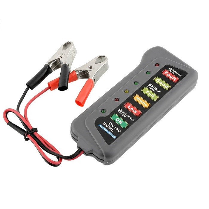 12V LED Digital Battery/Alternator Tester - Image 2