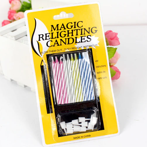 Magic Relighting Candles/Magic candles