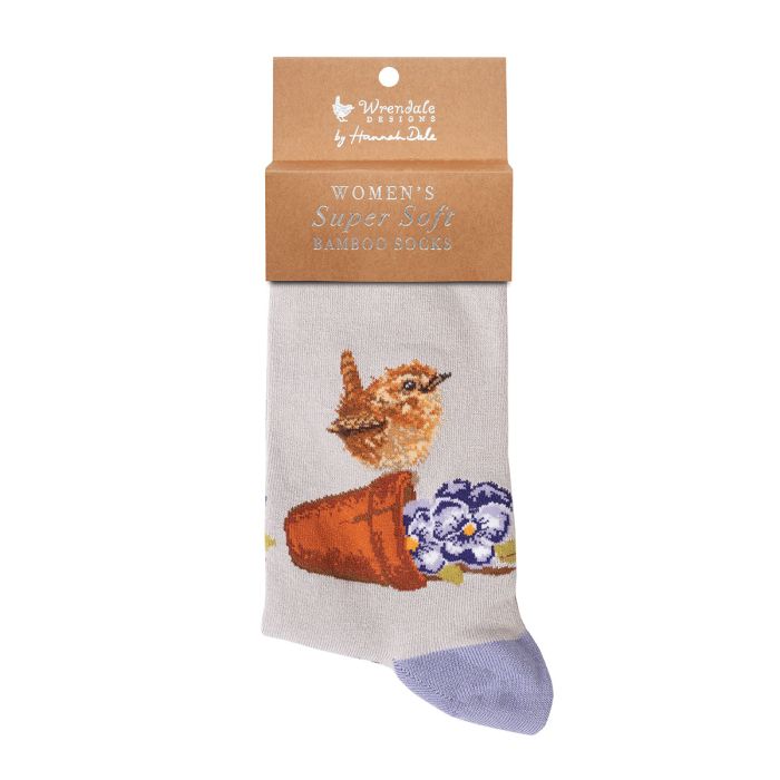 'Pottering About' Wren Socks - Image 2
